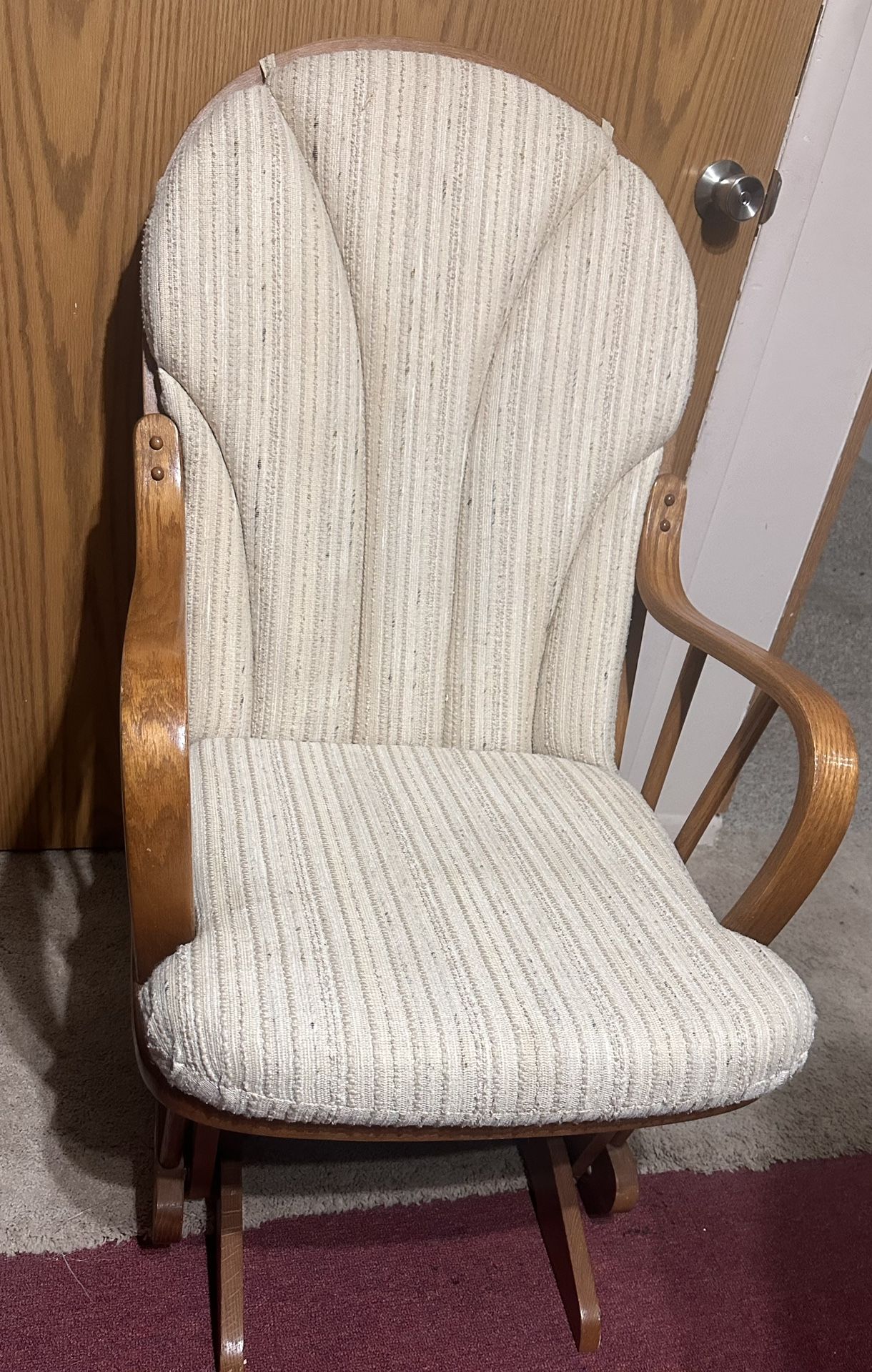 Glider and Ottoman