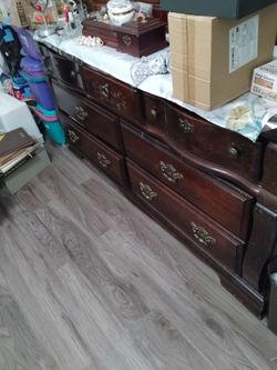 Dresser with night  tables