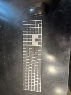 Apple Magic Mouse And Keyboard