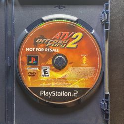 ATV Off-road Fury 2 NOT FOR RESALE PlayStation 2 PS2