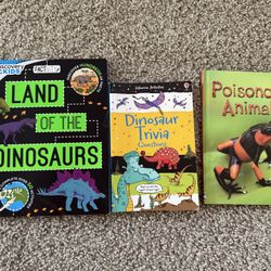 Kids’ Activity & Discovery Books – Dinosaurs & Animals