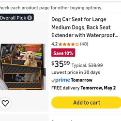 Seat for Large Medium Dogs