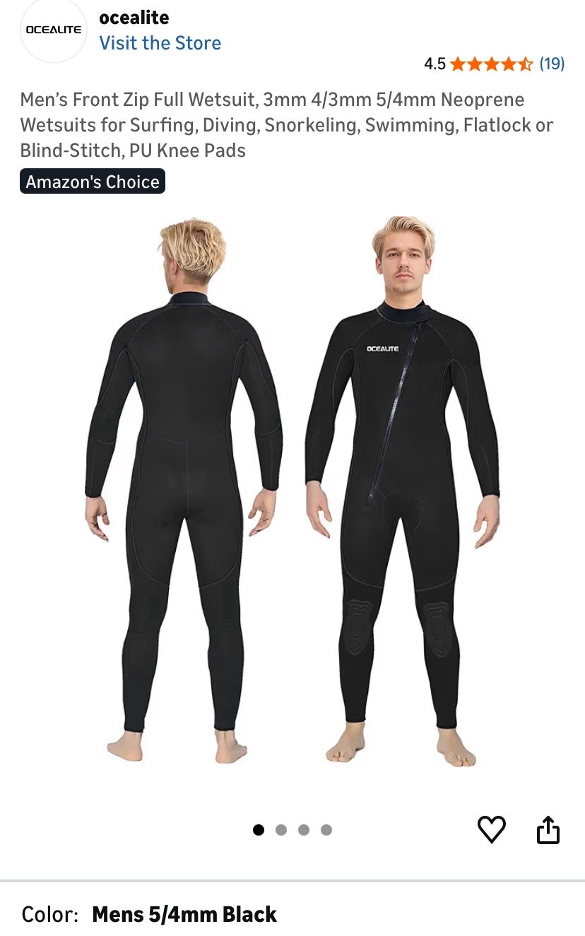 Men’s Front Zip Ocealite Wetsuit 