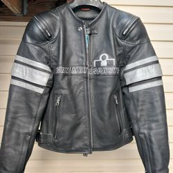 Icon Women's Pursuit Leather Motorcycle Jacket 
