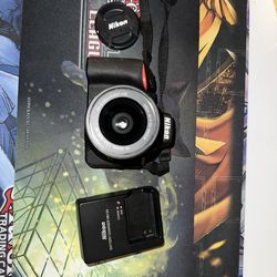 Nikon D5600 with 18-55mm lens