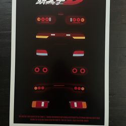 Inital D Poster