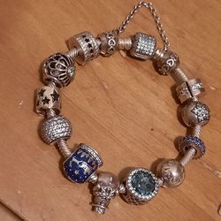 Pandora Bracelet & Charms 