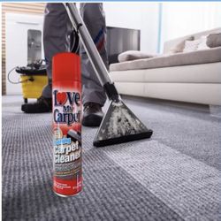 I am selling a new foaming carpet cleaner spray for home use.