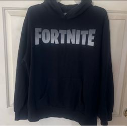 Fornite black boys hoodie 18/20