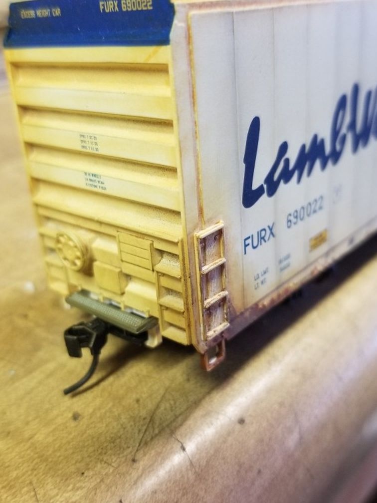 Ho Scale Reefer Box Car Custom Made