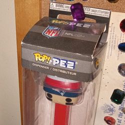 New Factory Pez Patriots Pop Dispenser