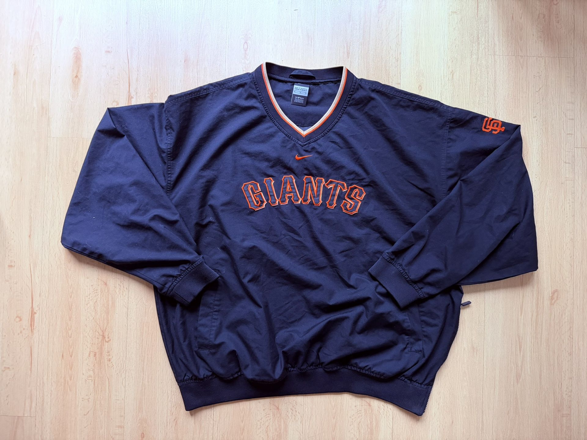 Vintage Nike San Francisco Giants Pullover Windbreaker