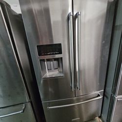 KITCHENAID FRENCH DOOR STAINLESS STEEL REFRIGERATOR 