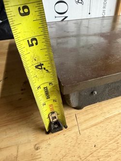 Heavy Cast Iron Machinist Surface Plate – 22” x 16”