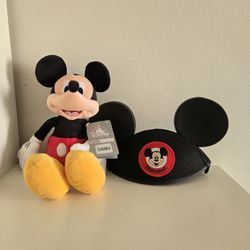Mickey Plush And Hat