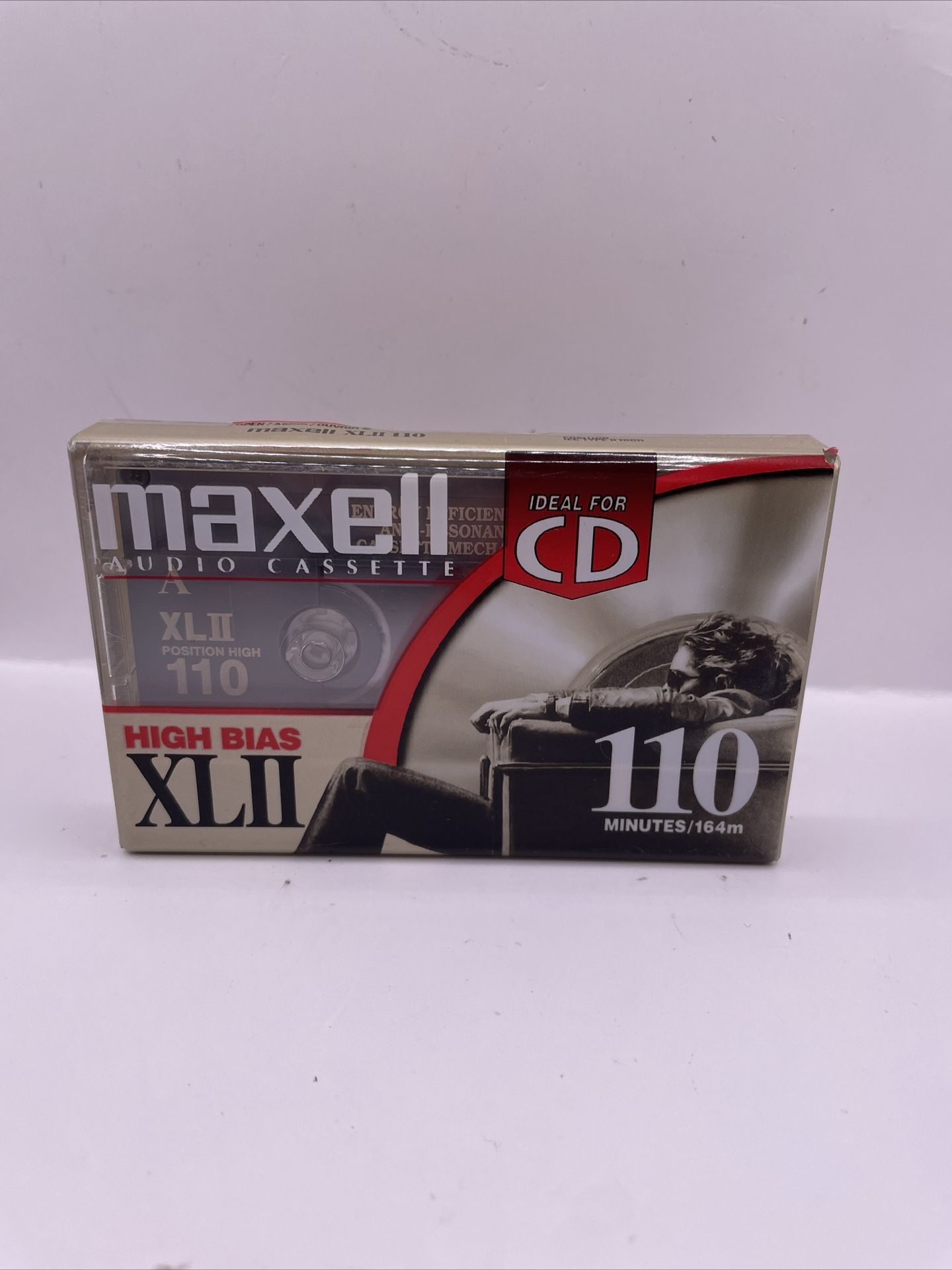 MAXELL XLII New Sealed 110 Minute Cassette Tape Type II High Bias