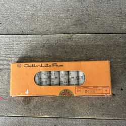 Cello-Lite PC1 32-423 250 V Volt 5 A Amp 500 VAC Fuse Pack of 10 New Old Stock