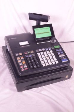 Casio SE S800 Electronic Cash Register w drawer customer