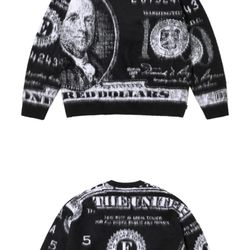 SUPREME MONEY SWEATER 