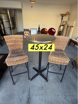 Backyard chairs set