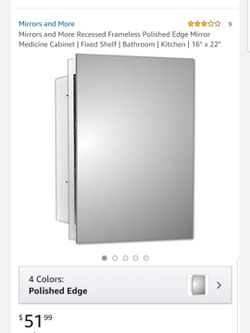 Mirror medicine cabinet