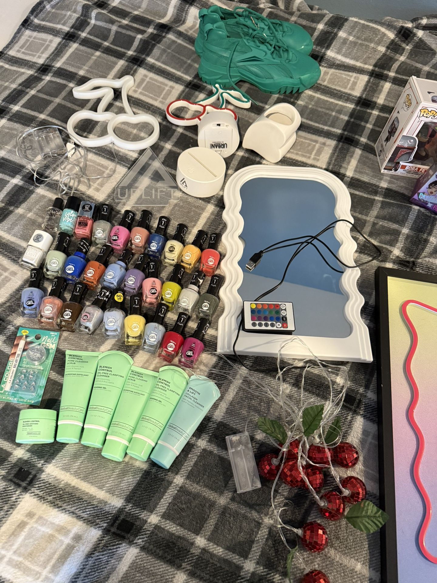 Assorted Nail Polish And Accessories