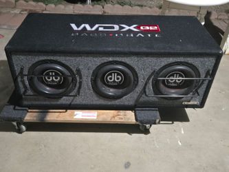 DB Drive's WDX Bass Crate