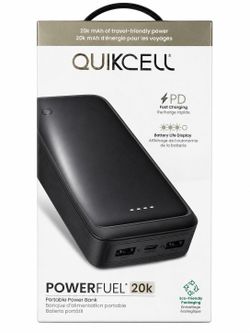 Quikcell PowerFuel 20K Fast Charging  Power Bank