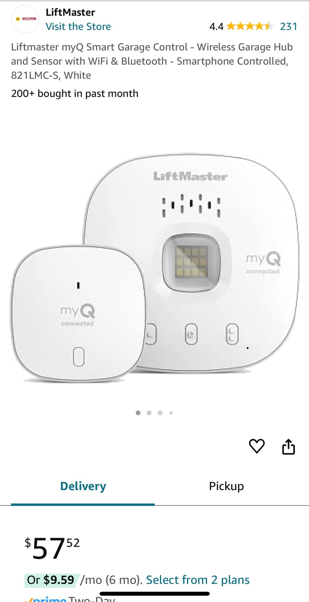 LiftMaster myQ Smart Garage Control