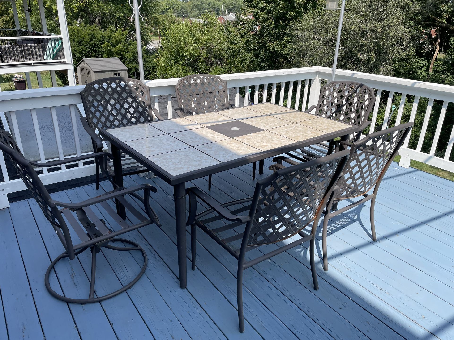 7 Pieces Patio Set