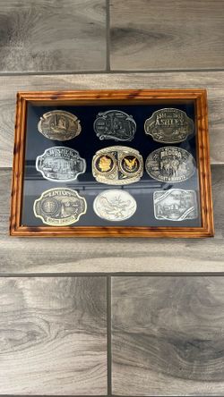 Belt buckle collection