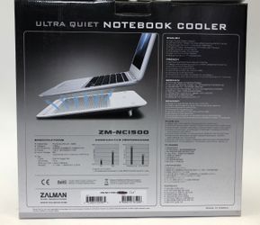 Brand New Zalman ZM-NC1500 White Ultra Quiet