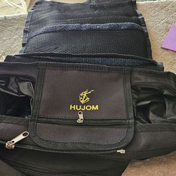 HUJOM Universal Stroller Organizer with Insulated Cup Holders,