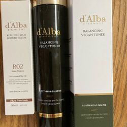 D’Alba Toner And Hair oil 