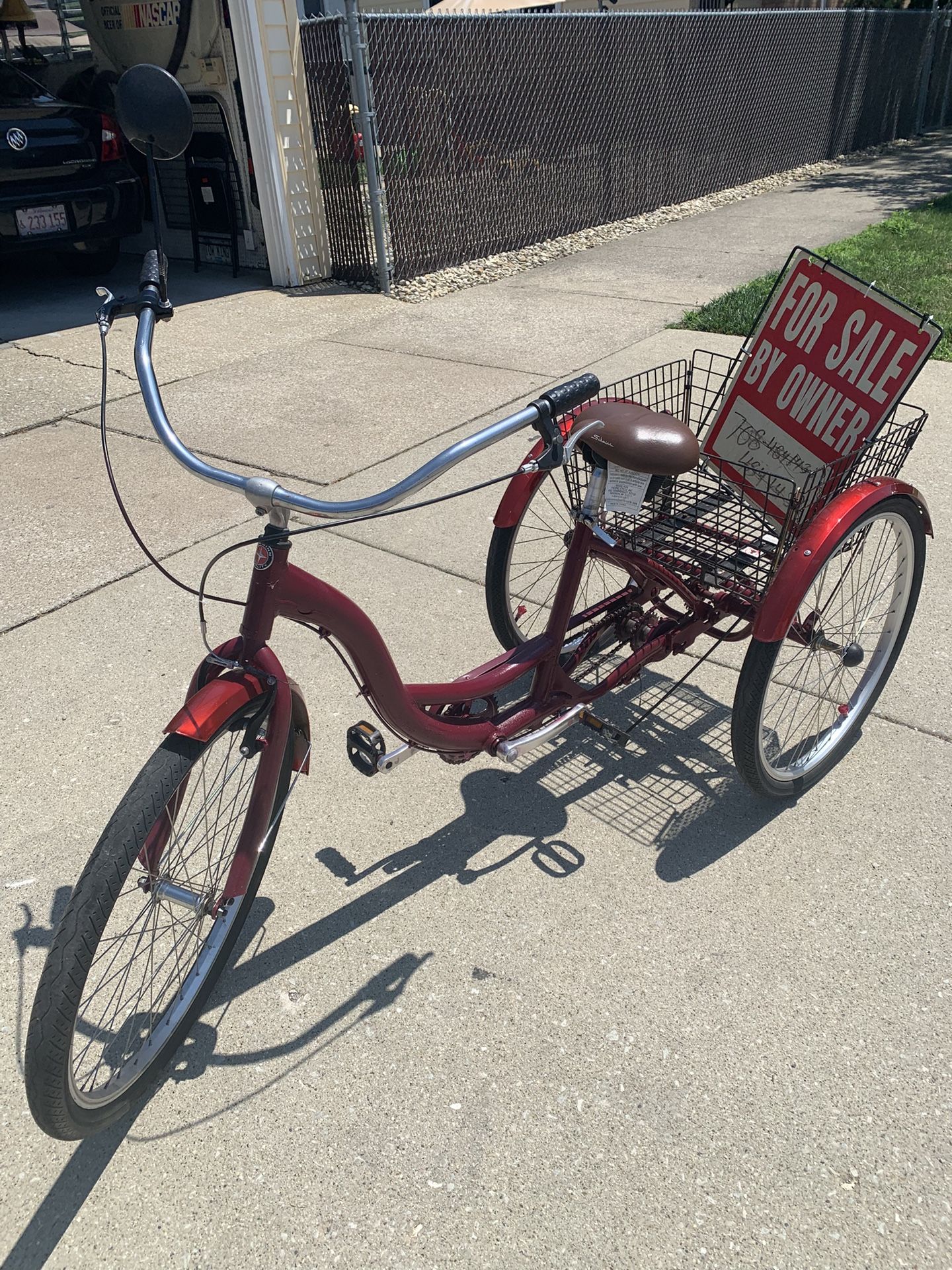 Schwinn 26 in. Meridian Adult Tricycle, Single Speed