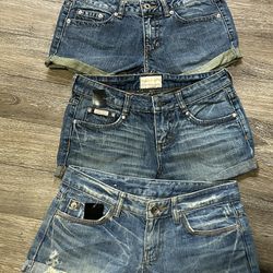 Women’s Brand Name Jean Shorts Size Small 