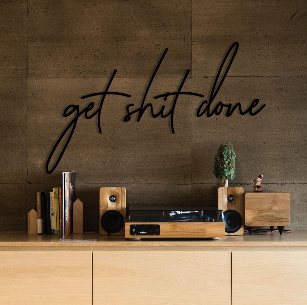 Metal Wall Art - “Get Sh*t Done”
