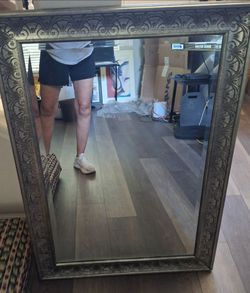 Silver Wall Mirror