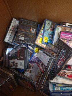 Mixed Lot of DVDs and Blu-rays 150pc