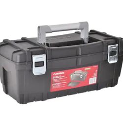 Husky 24 in. Hand Tool Box in Black