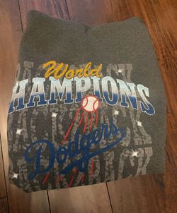 Dodger World Series hoodie.  Size xl and m.  $45 each