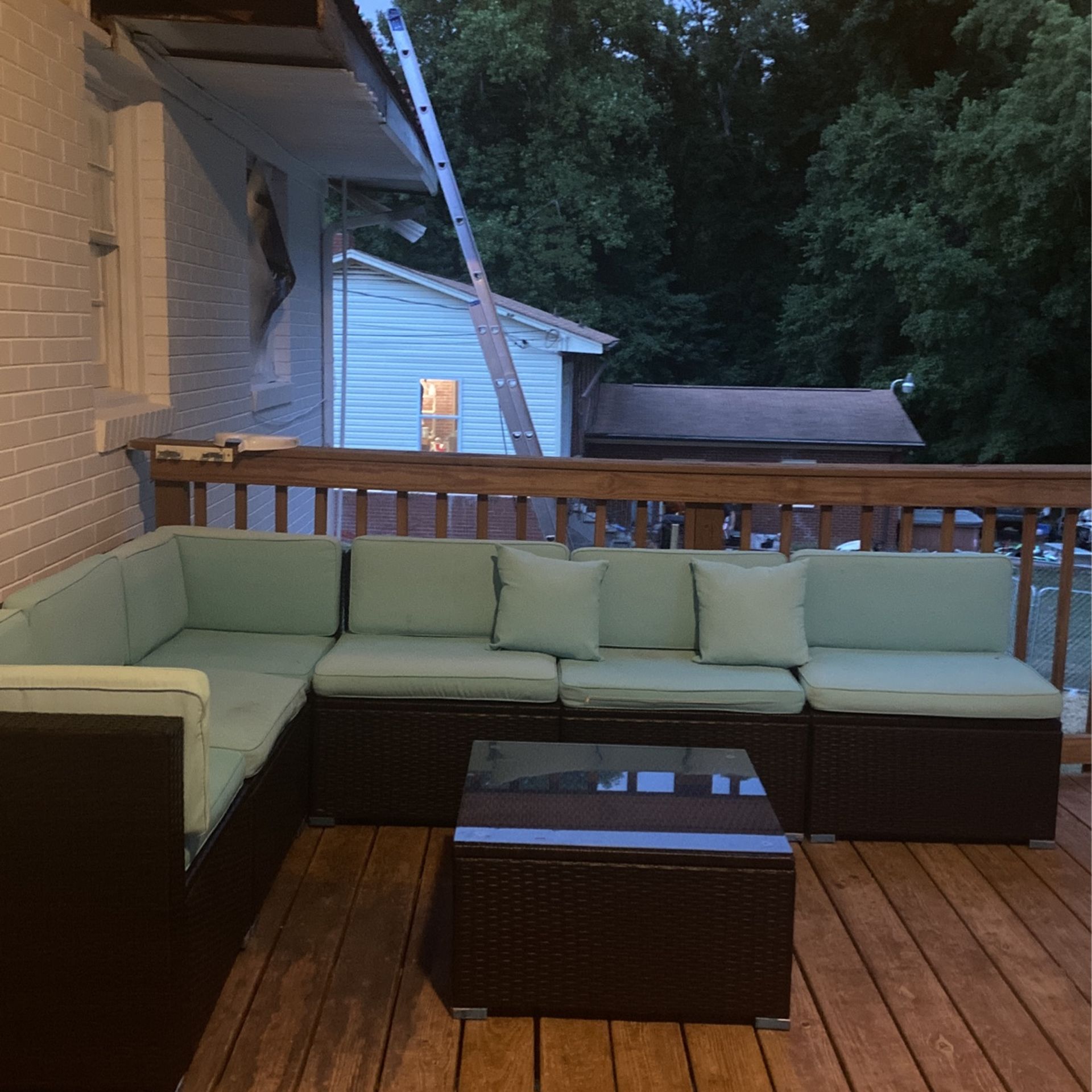 Outdoor Patio Couch Set