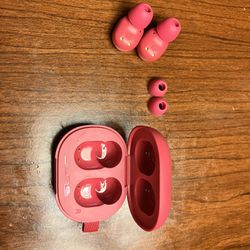 JLab Pink Wireless Earbuds