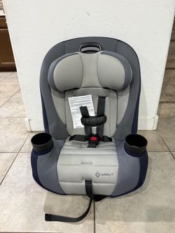 Safety 1st Ellaris 3-in-1 Convertible Car Seat, Slim Fit Design, Rear & Forward-Facing, 5-Position Headrest, Travel-Friendly with Machine-Washable Sea