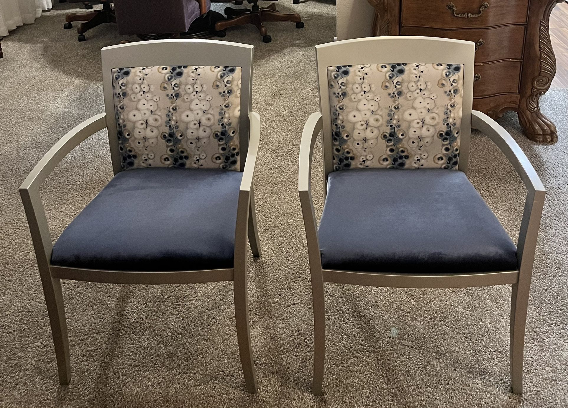Reupholstered Accent Chairs