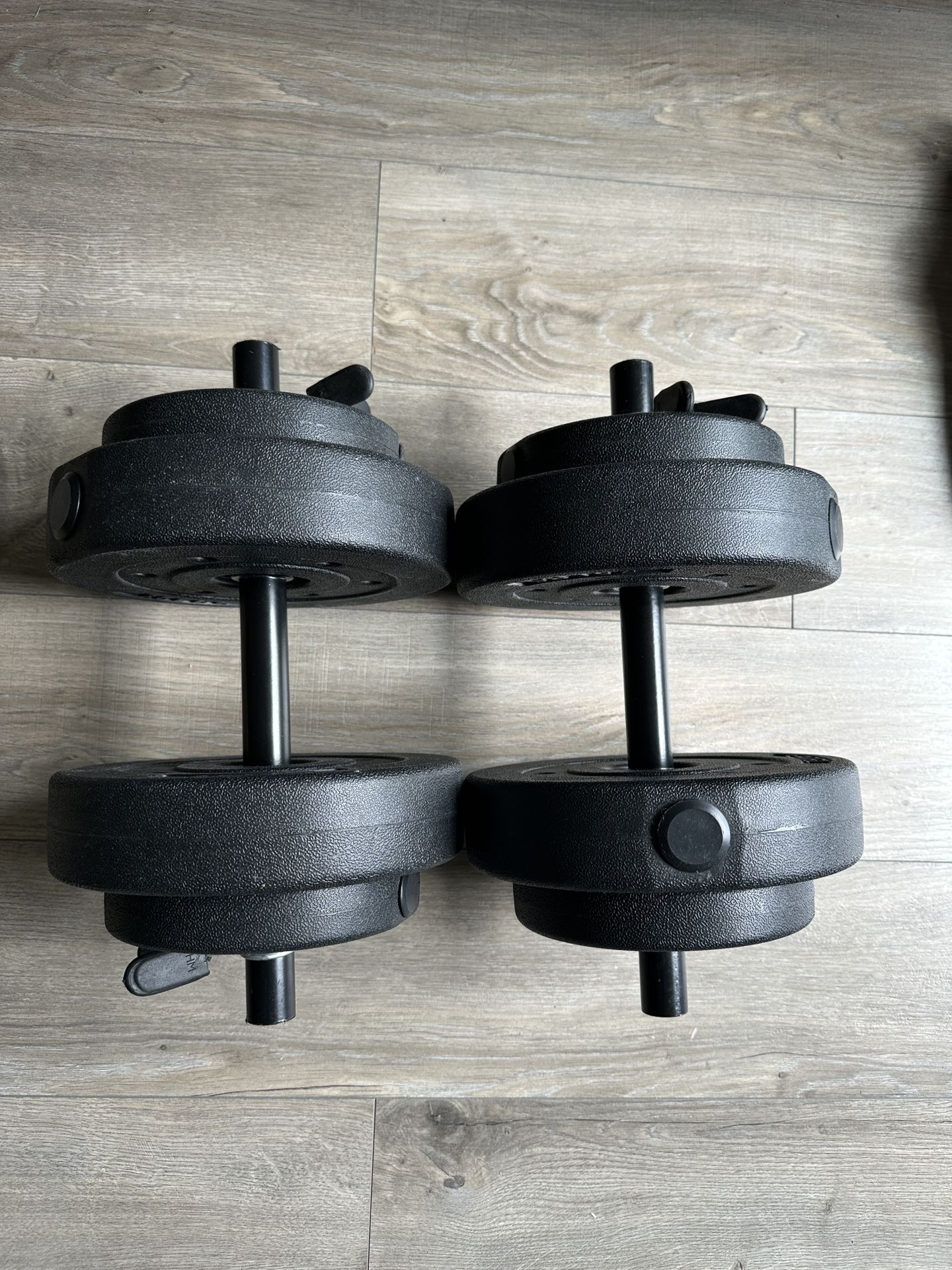 Weight Sets - Four 7.5lb Four 2.5lb