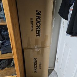 2 Kicker 12in Down Firing Subs .