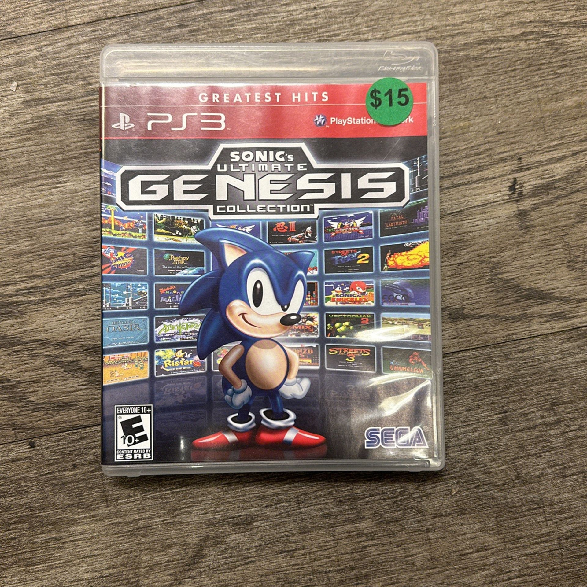 Sonic Ultimate Genesis Collection PS3