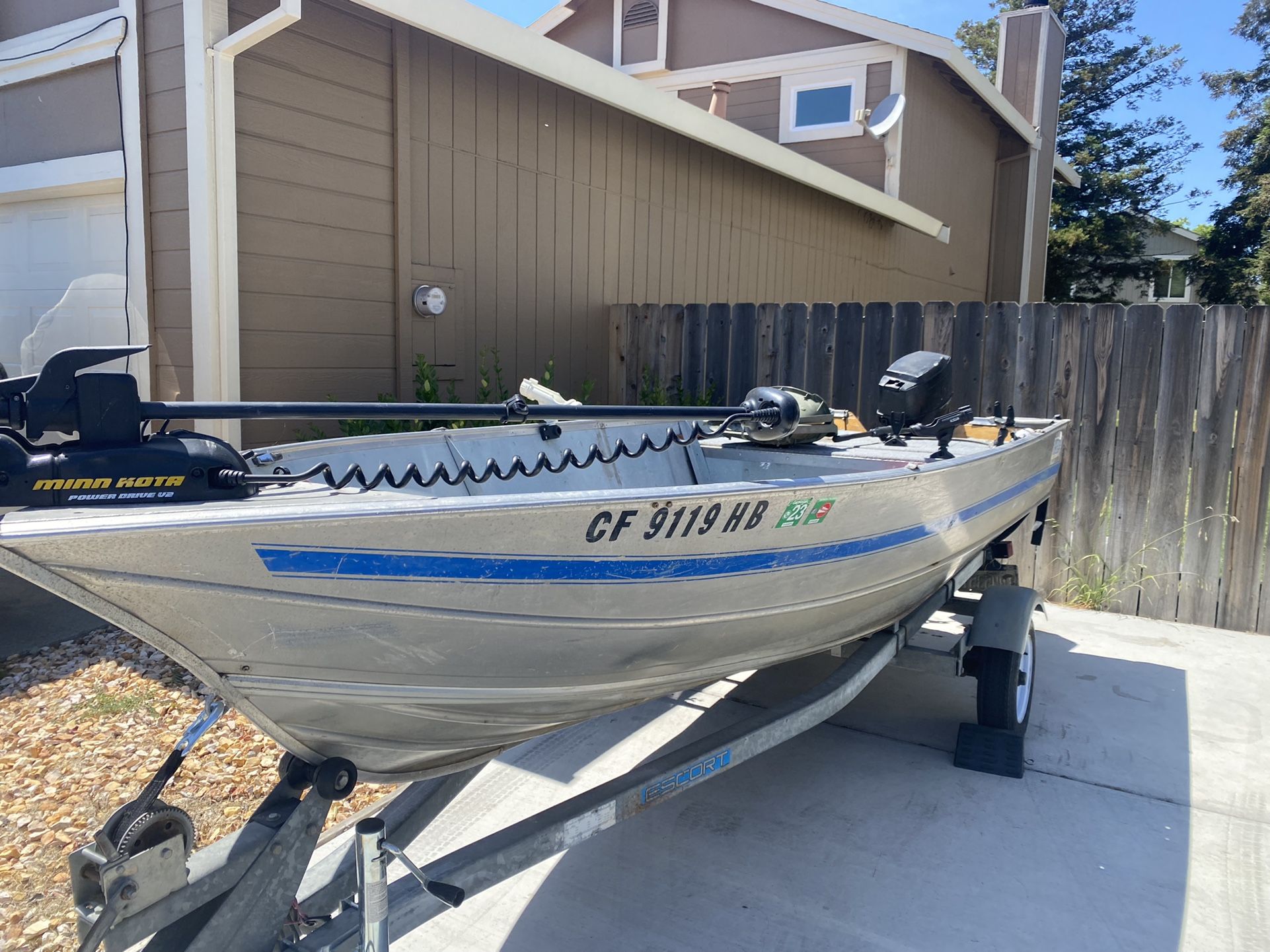 Gregor 15.5ft Aluminum Boat