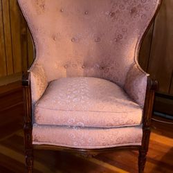 French Vintage Wingback Chair